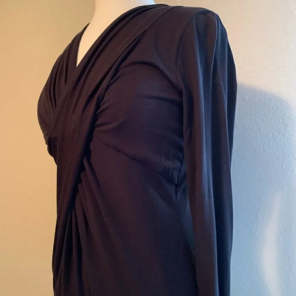 Jones New York v neck wrap blouse - Picture 2 of 3